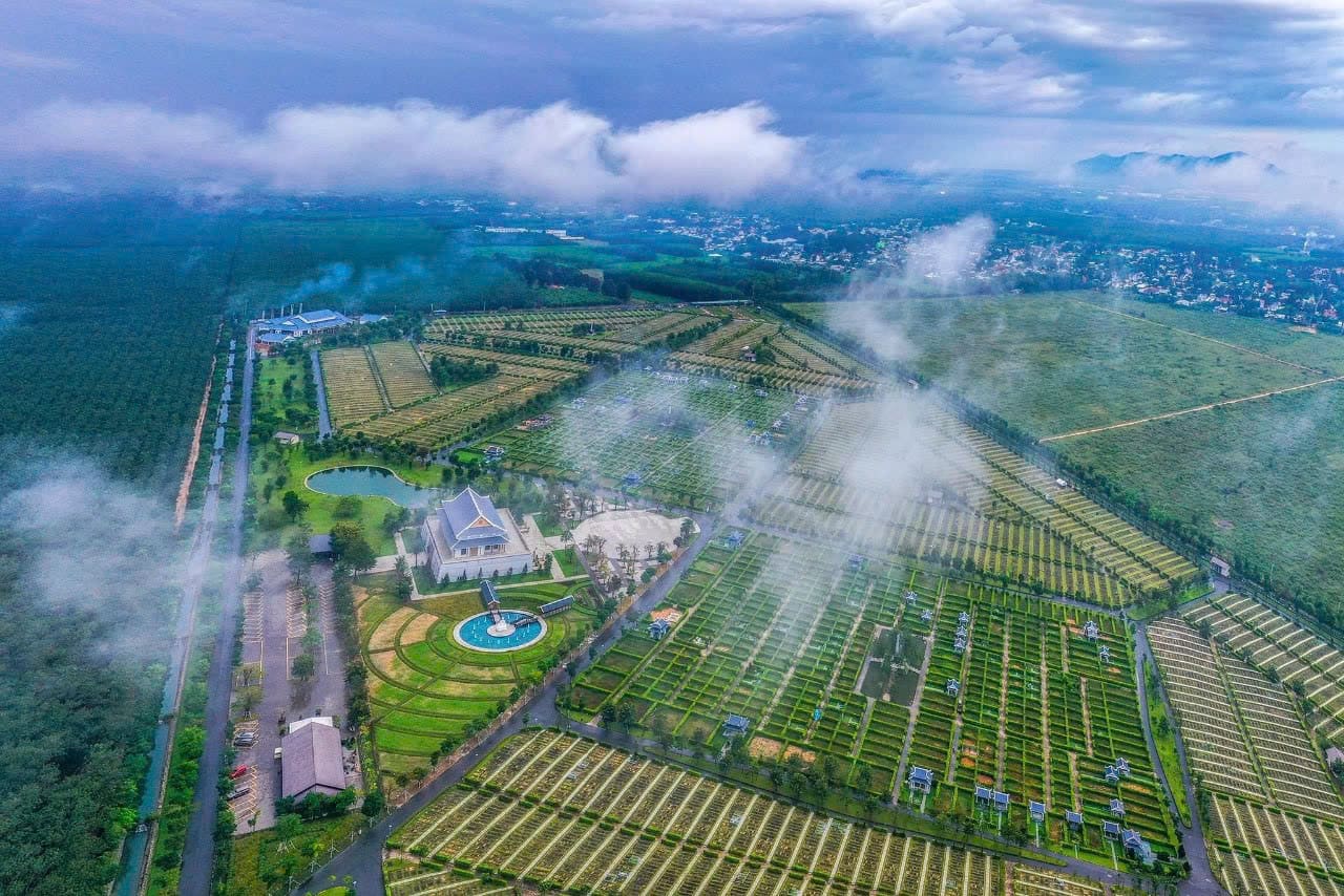 Không gian mộ người Hoa tại Hoa Viên Sala Garden
