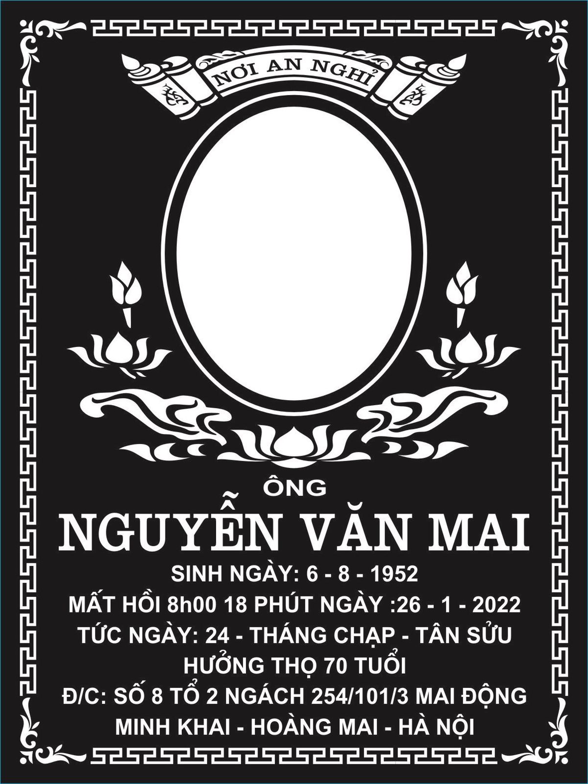 Cách ghi bia mộ dòng họ đúng chuẩn nhất